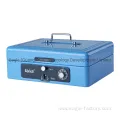 All Metal Cash Box with Inner Coins Tray